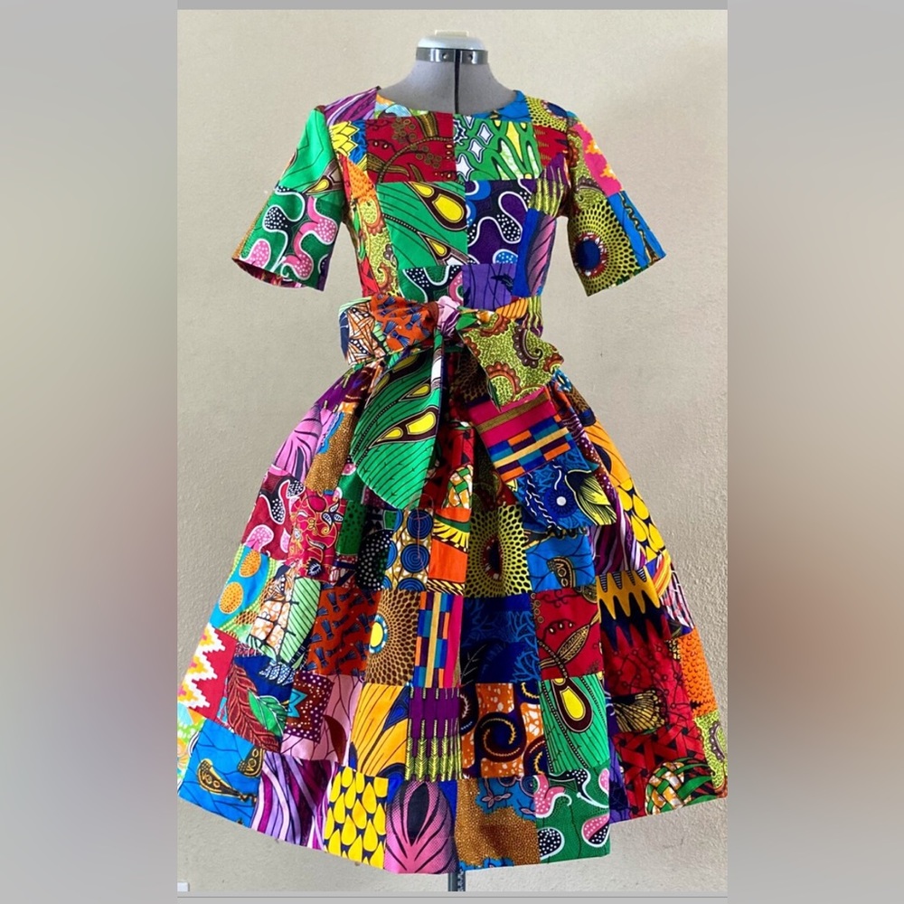 Ankara ladies gown